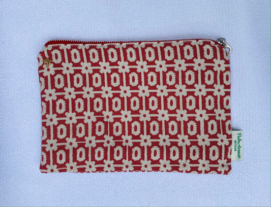 Clutch Bag - Red OR Beige