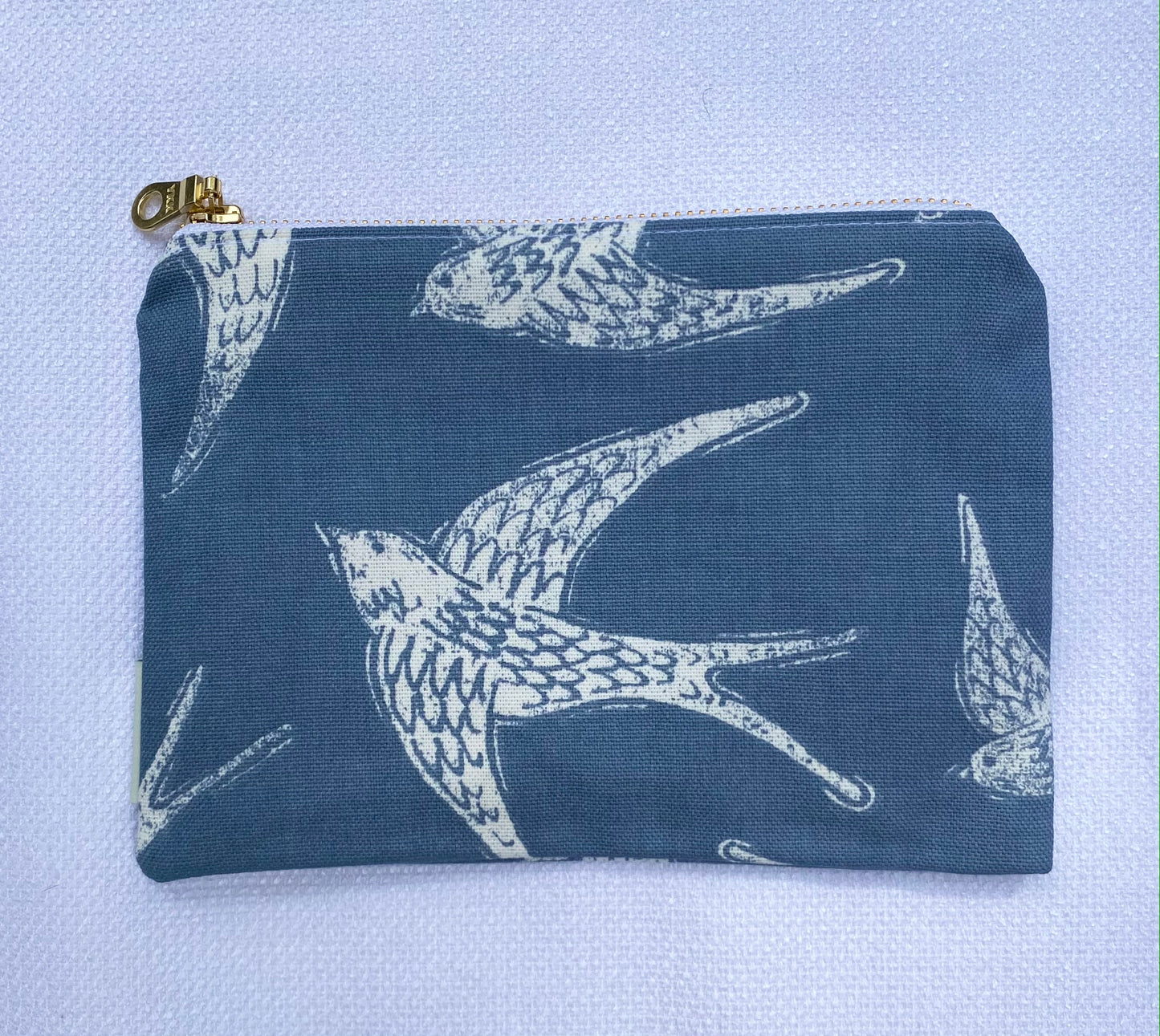 Clutch Bag - Blue birds