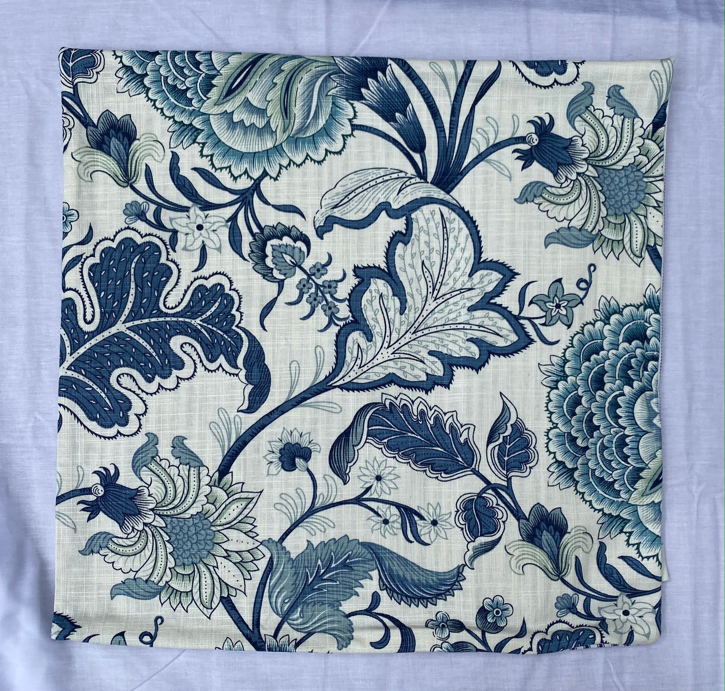 Cushion Cover - Hamptons Blue - 50/50cm